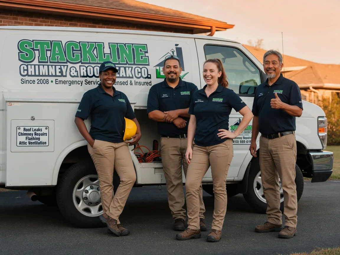 Chimney flashing repair company in Eastlake, MI